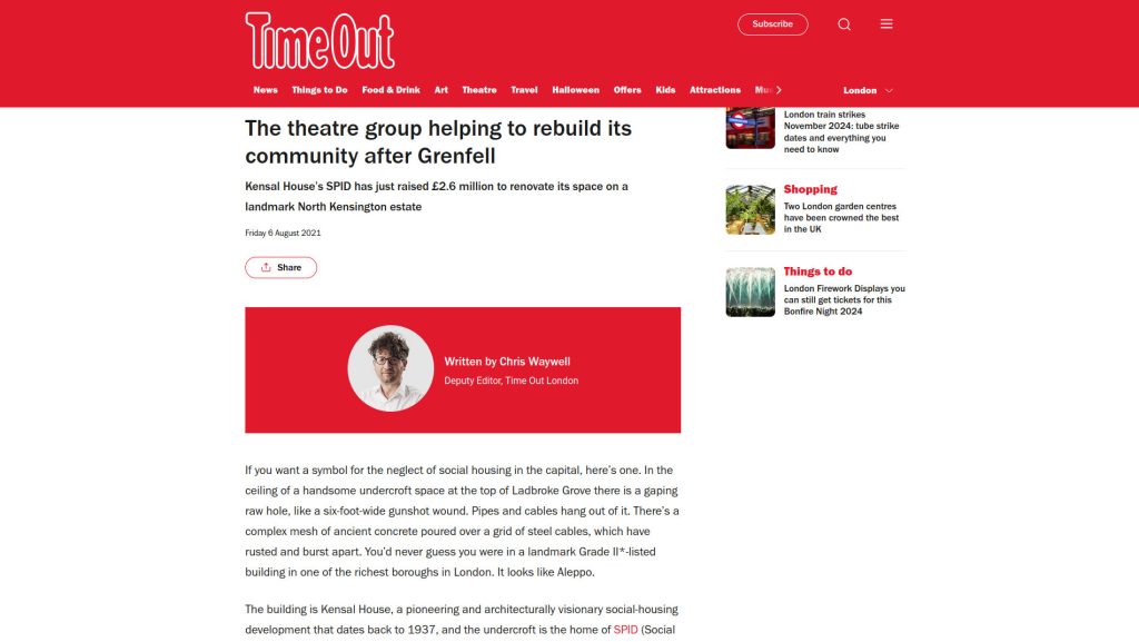 Kensal House’s SPID has just raised £2.6